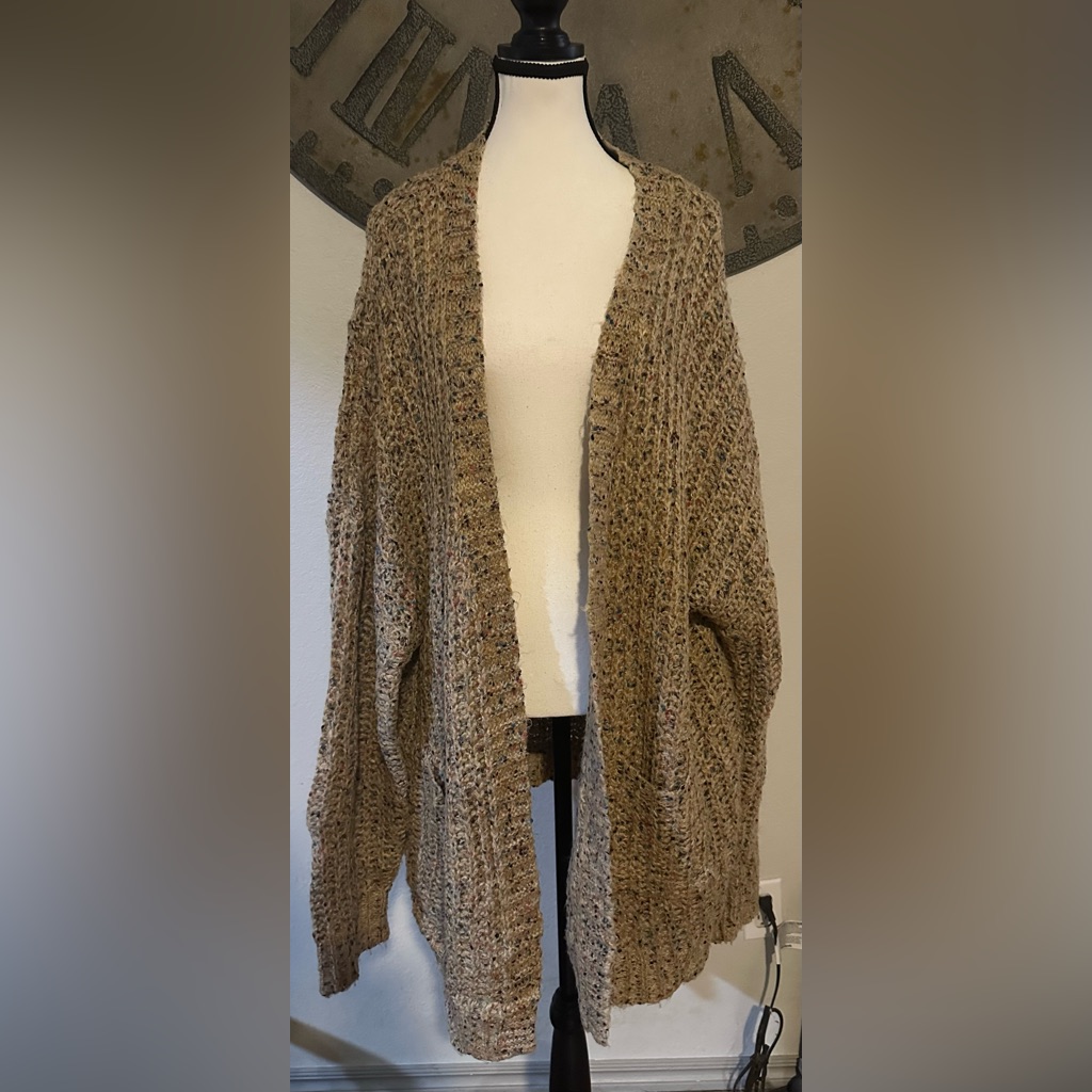 Oddy Women's Knit Cardigan - Brown